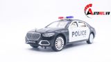  Mô hình xe ô tô Mercedes Benz Maybach S680 police full open tỉ lệ 1:24 XHD models OT234 