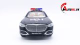  Mô hình xe ô tô Mercedes Benz Maybach S680 police full open tỉ lệ 1:24 XHD models OT234 