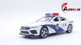  Xe mô hình ô tô Bmw M8 Police tỉ lệ 1:32 Chimei OT243 