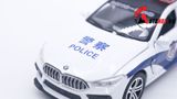  Xe mô hình ô tô Bmw M8 Police tỉ lệ 1:32 Chimei OT243 