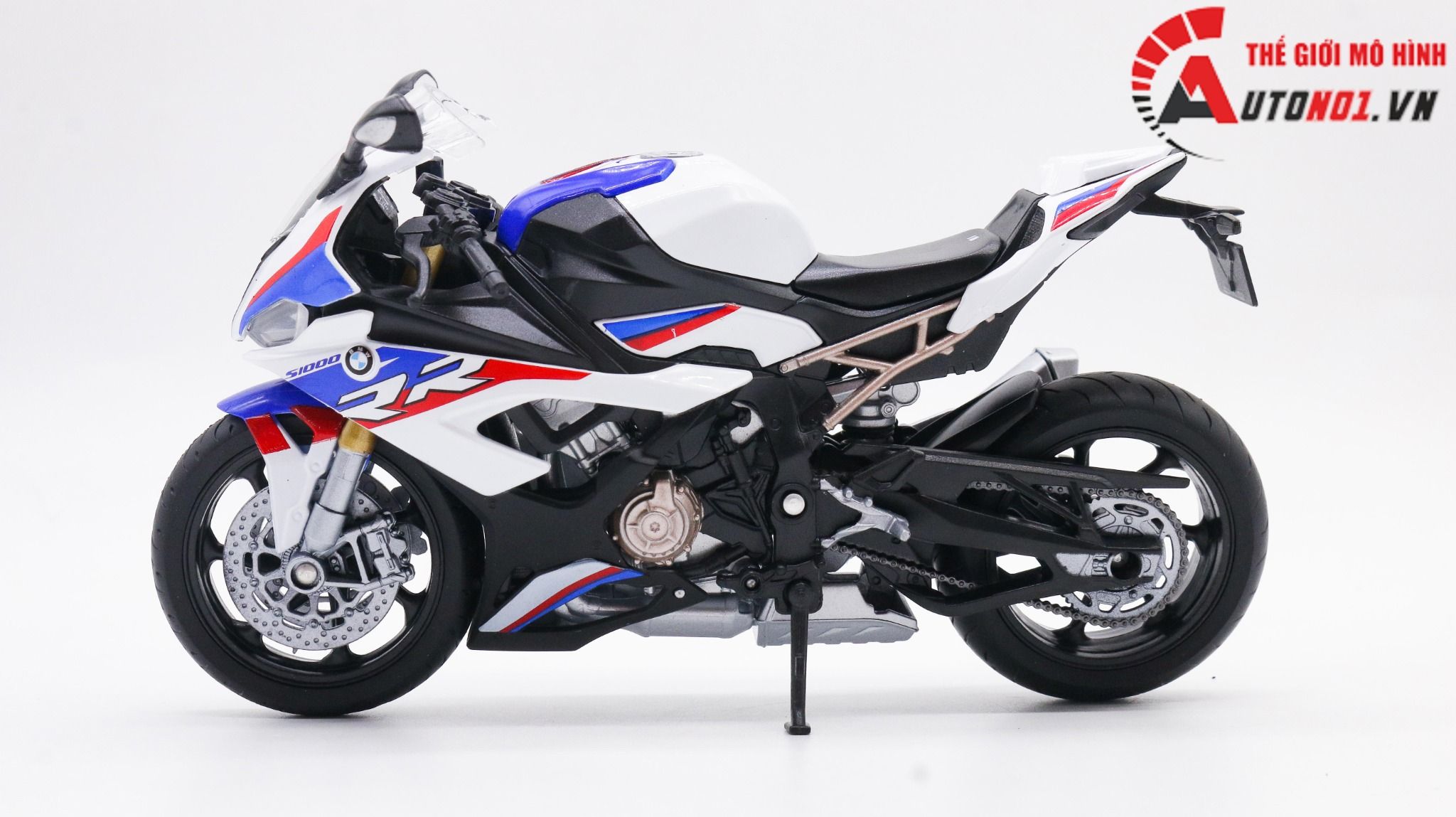  Mô hình xe Bmw s1000rr 2021 1:12 Welly MT081 