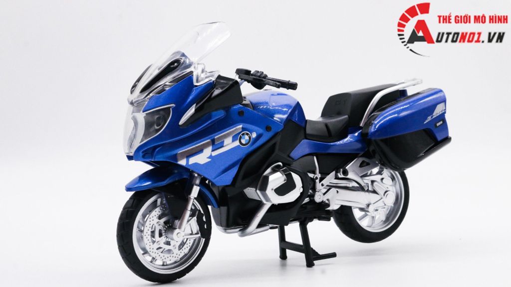 MÔ HÌNH BMW R 1250RT-P POLICE 1:12 HUAYI ALLOY 7656C