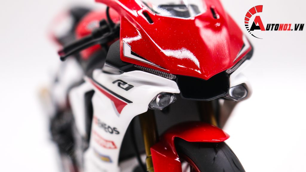 MÔ HÌNH XE YAMAHA YZF R1 RED WHITE 1:12 TAMIYA D080