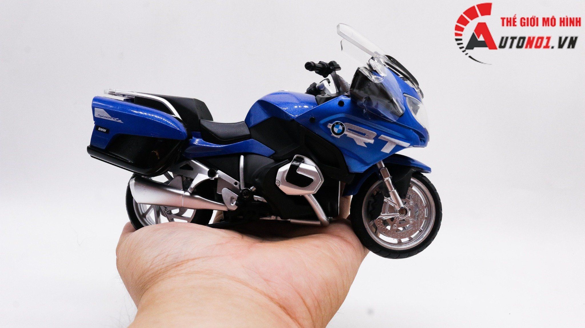  Mô hình xe Bmw R1250RT-P police tỉ lệ 1:12 CCA 7656 