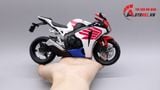  Mô hình xe Honda CBR 1000rr white red 1:12 Joycity 6803 