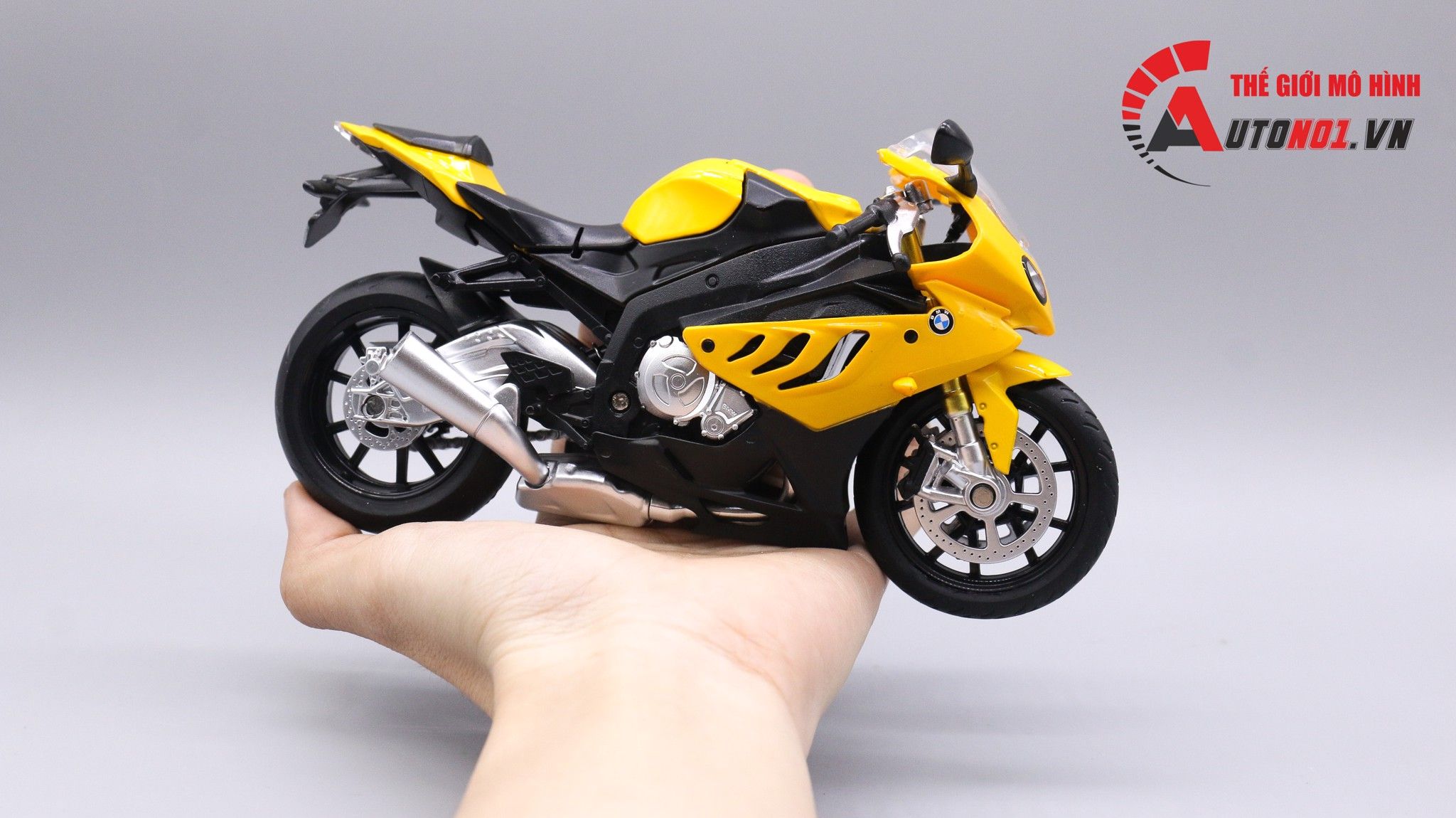  Mô hình xe Bmw s1000rr 2019 1:12 MSZ 7222 