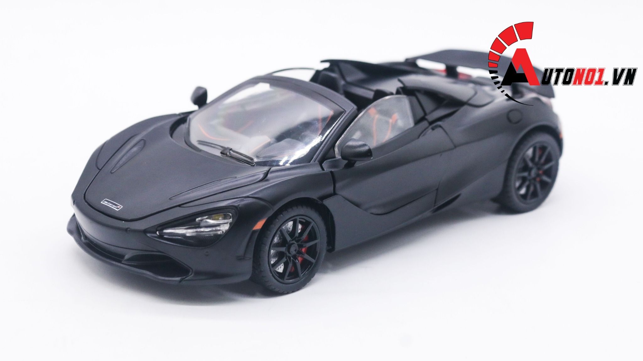  Mô hình xe ô tô Mclaren 720S full open tỉ lệ 1:24 Chezhi OT222 