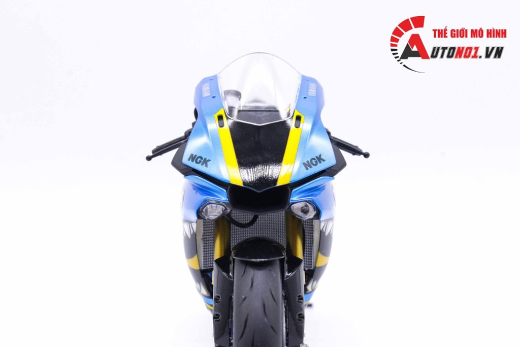 MÔ HÌNH XE YAMAHA R1M CUSTOM SHARK 1:12 D123