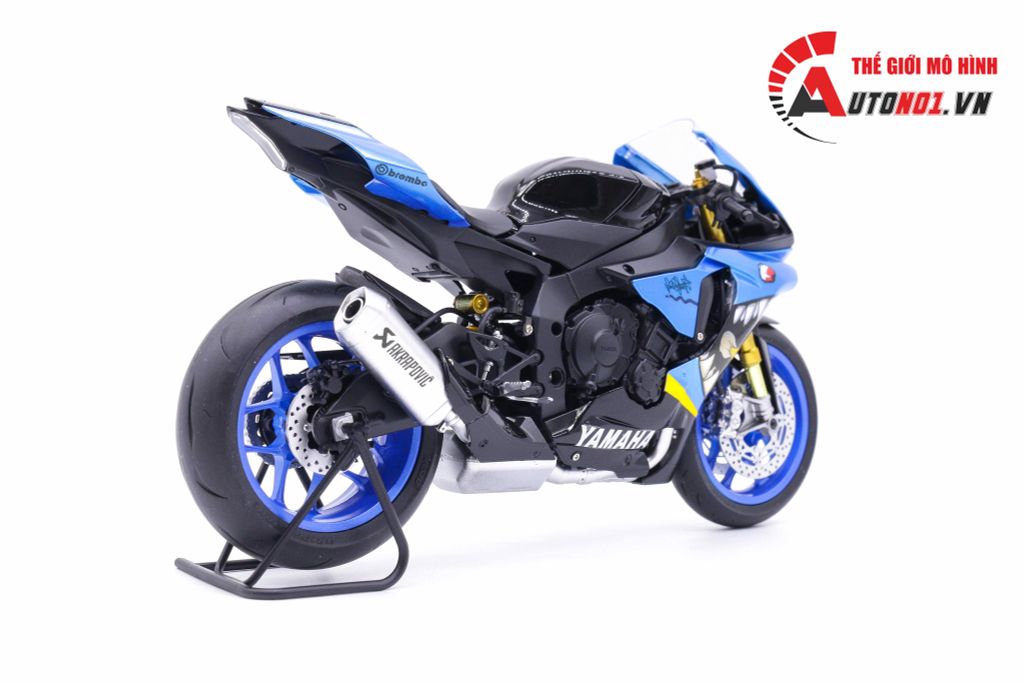 MÔ HÌNH XE YAMAHA R1M CUSTOM SHARK 1:12 D123