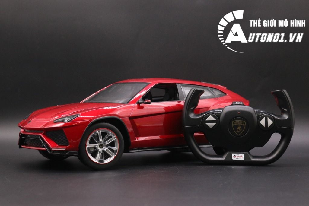 MÔ HÌNH XE ĐIỀU KHIỂN Ô TÔ LAMBORGHINI URUS RED 1:14 RASTAR 6765