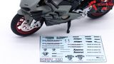  Decal nước độ Ducati Panigale V4S Liberty Walk tỉ lệ 1:12 Autono1 DC603j 