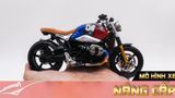  Mô hình xe độ Bmw R Nine T Blue Red 04 Tỉ Lệ 1:12 Autono1 D180 