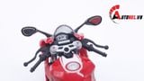  Mô hình xe Ducati 1199 panigale italy có đế có ben nâng 1:12 Jiaye Model MT041 