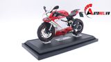  Mô hình xe Ducati 1199 panigale tricolor có đế có ben nâng 1:12 Jiaye Model MT040 