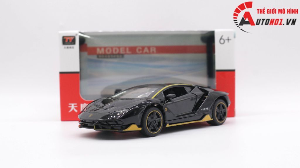 MÔ HÌNH LAMBORGHINI CENTENARIO LP770-4 BLACK 1:32 TY MODELS 7791