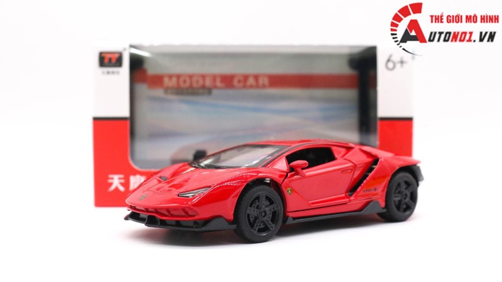 MÔ HÌNH LAMBORGHINI CENTENARIO LP770-4 RED 1:32 TY MODELS 7792