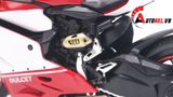  Mô hình xe Ducati 1199 panigale tricolor có đế có ben nâng 1:12 Jiaye Model MT040 