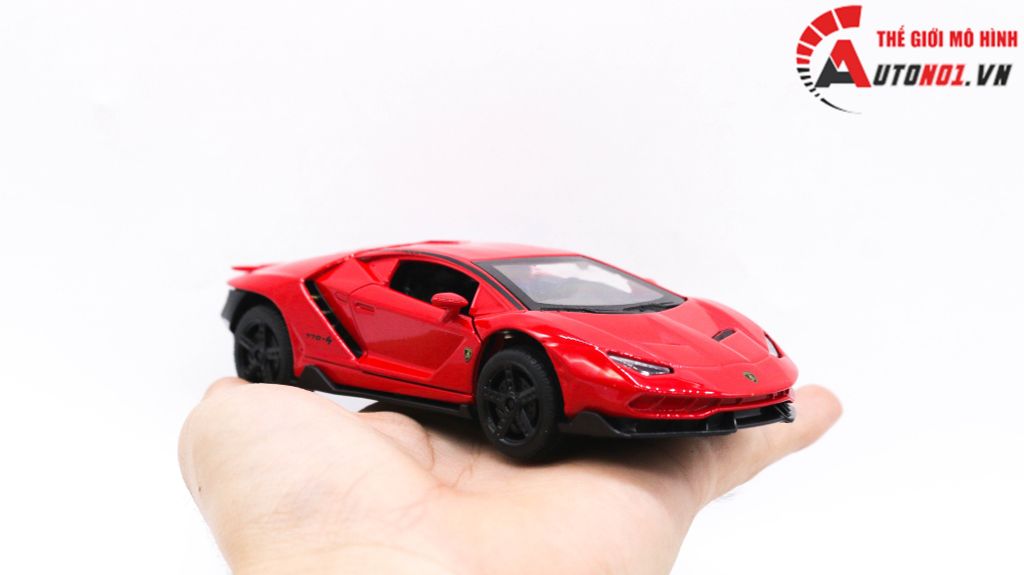 MÔ HÌNH LAMBORGHINI CENTENARIO LP770-4 RED 1:32 TY MODELS 7792