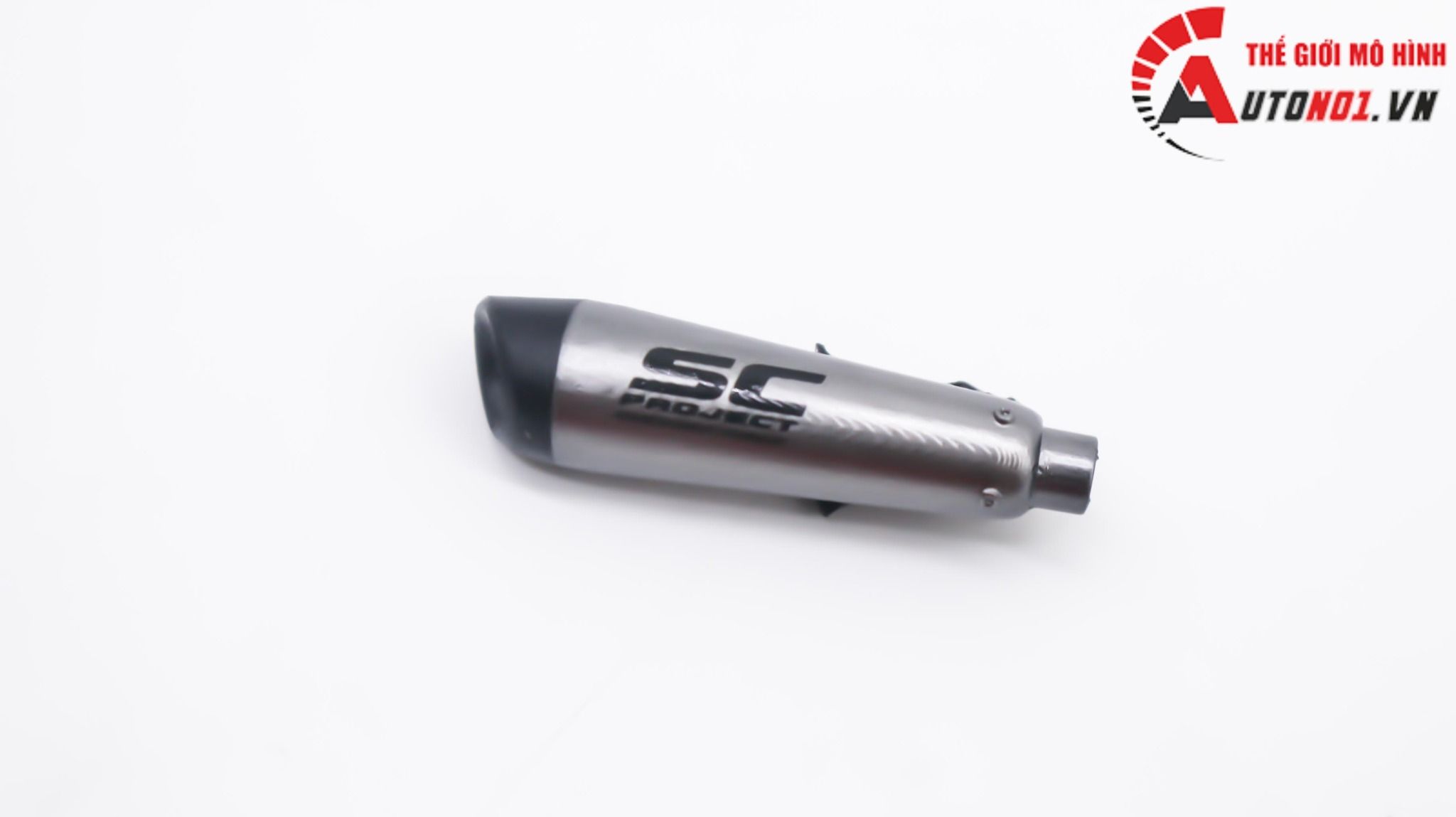  Phụ kiện mô hình lon pô titan và cổ pô dành cho mô hình tỉ lệ 1:12 PK250 