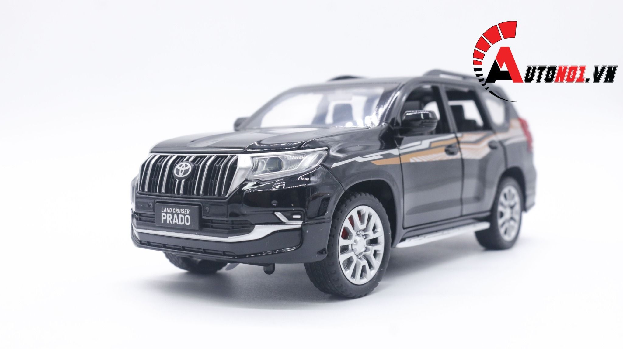  Mô hình xe ô tô Toyota Landcruiser Prado SUV full open tỉ lệ 1:24 Alloy OT233 