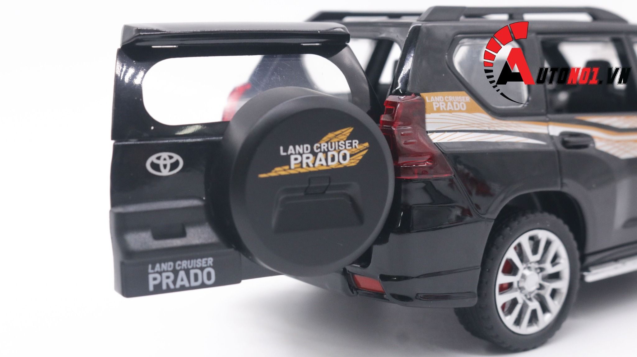  Mô hình xe ô tô Toyota Landcruiser Prado SUV full open tỉ lệ 1:24 Alloy OT233 