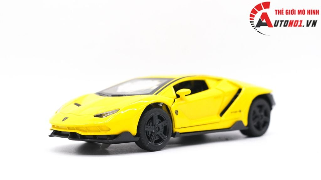 MÔ HÌNH LAMBORGHINI CENTENARIO LP770-4 YELLOW 1:32 TY MODELS 7793