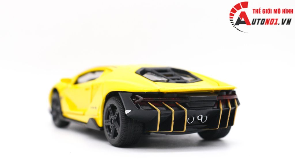 MÔ HÌNH LAMBORGHINI CENTENARIO LP770-4 YELLOW 1:32 TY MODELS 7793