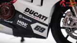  Mô hình xe độ Ducati Panigale Audi Rs V4 Nồi Khô Tỉ Lệ 1:12 Autono1 D223h 