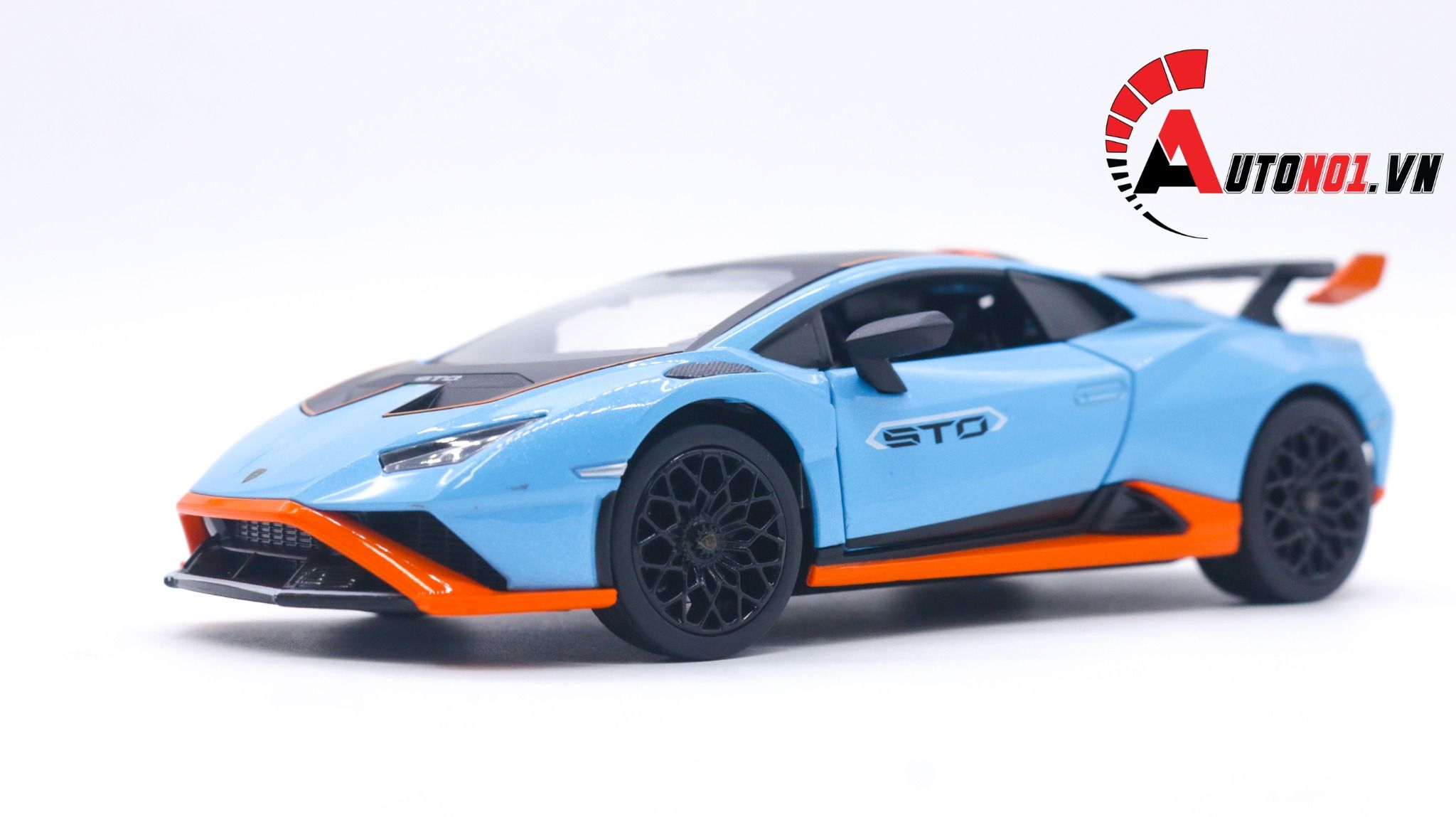  Mô hình xe ô tô Lamborghini Huracan STO tỉ lệ 1:24 CCA OT231 