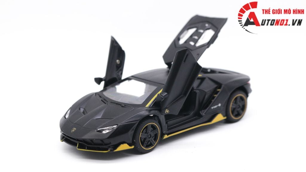 MÔ HÌNH LAMBORGHINI CENTENARIO LP770-4 MATT BLACK 1:32 TY MODELS 7790