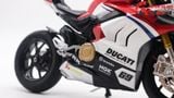  Mô hình xe độ Ducati Panigale Audi Rs V4 Nồi Khô Tỉ Lệ 1:12 Autono1 D223h 