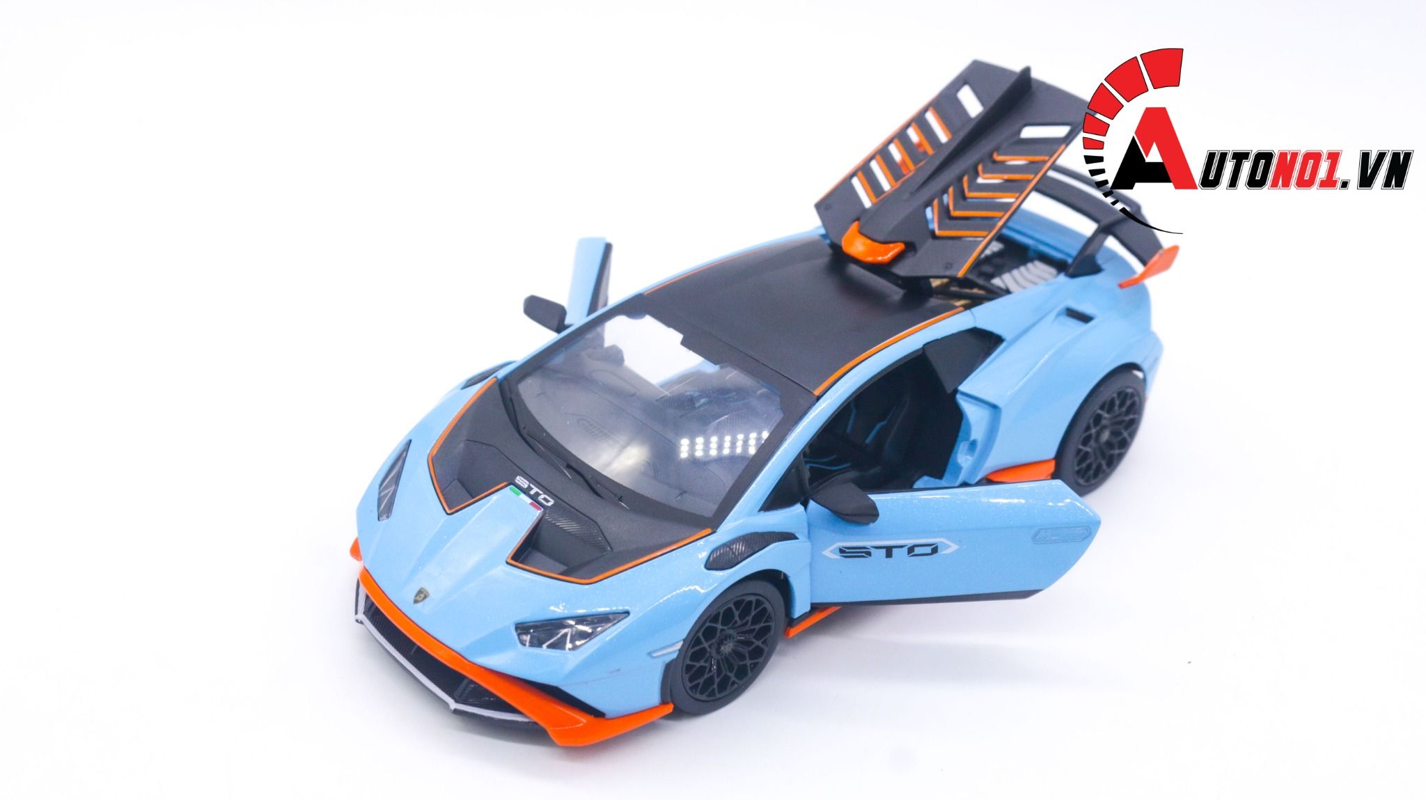  Mô hình xe ô tô Lamborghini Huracan STO tỉ lệ 1:24 CCA OT231 