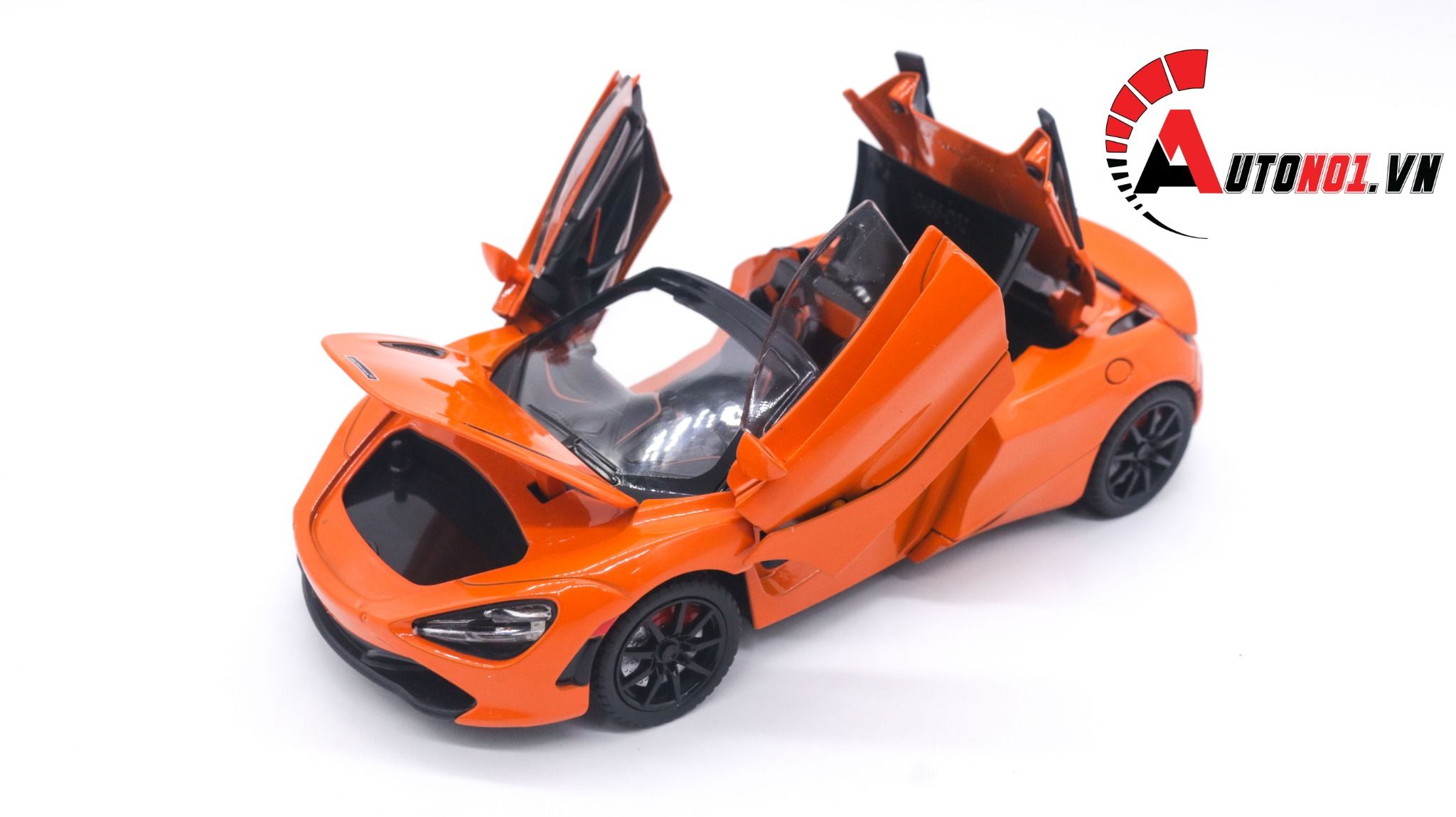  Mô hình xe ô tô Mclaren 720S full open tỉ lệ 1:24 Chezhi CZ24582 