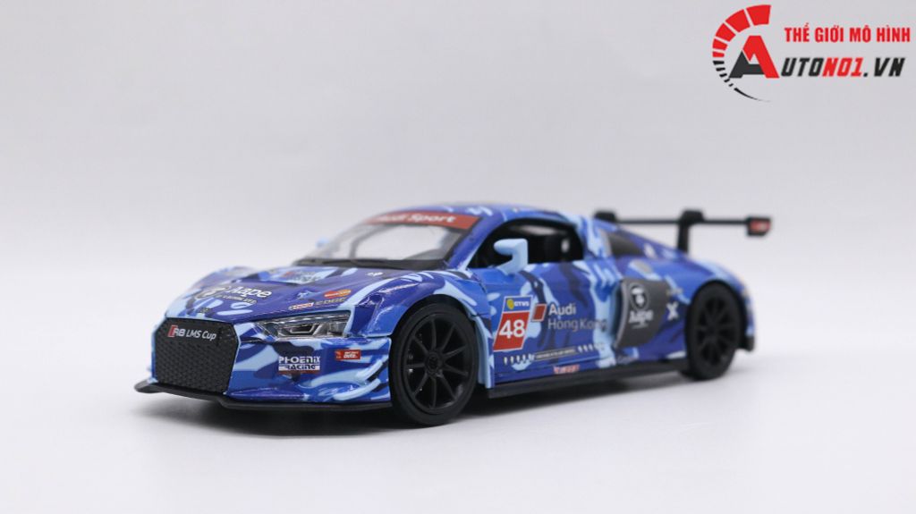 MÔ HÌNH XE AUDI R8 LMS GT3 HONG KONG CUP 2019 #48 1:32 MAKEDA 7784