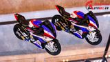  Mô hình xe độ Bmw S1000rr Custom Tricolor Version 1:12 Autono1 Alloy D160G 