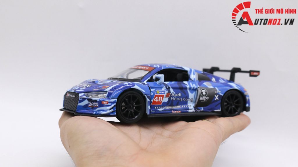 MÔ HÌNH XE AUDI R8 LMS GT3 HONG KONG CUP 2019 #48 1:32 MAKEDA 7784