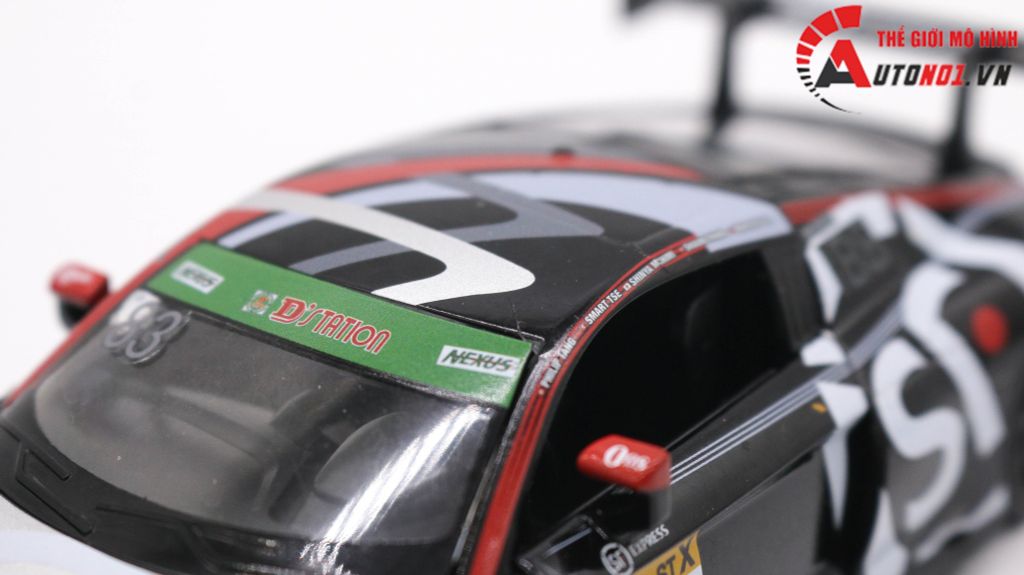 MÔ HÌNH XE AUDI R8 LMS GT3 2019 FUJI SUPER TEC 24H HOURS X WORKS RACING #83 1:32 MAKEDA 7783