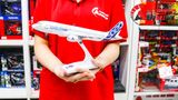  Mô hình máy bay USA Airbus A320 Neo có đèn và âm thanh cảm ứng kích thước 30cm MB30002 