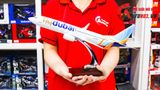  Mô hình máy bay Fly Dubai Airlines Boeing B737 không bánh kích thước 40cm MB40001 