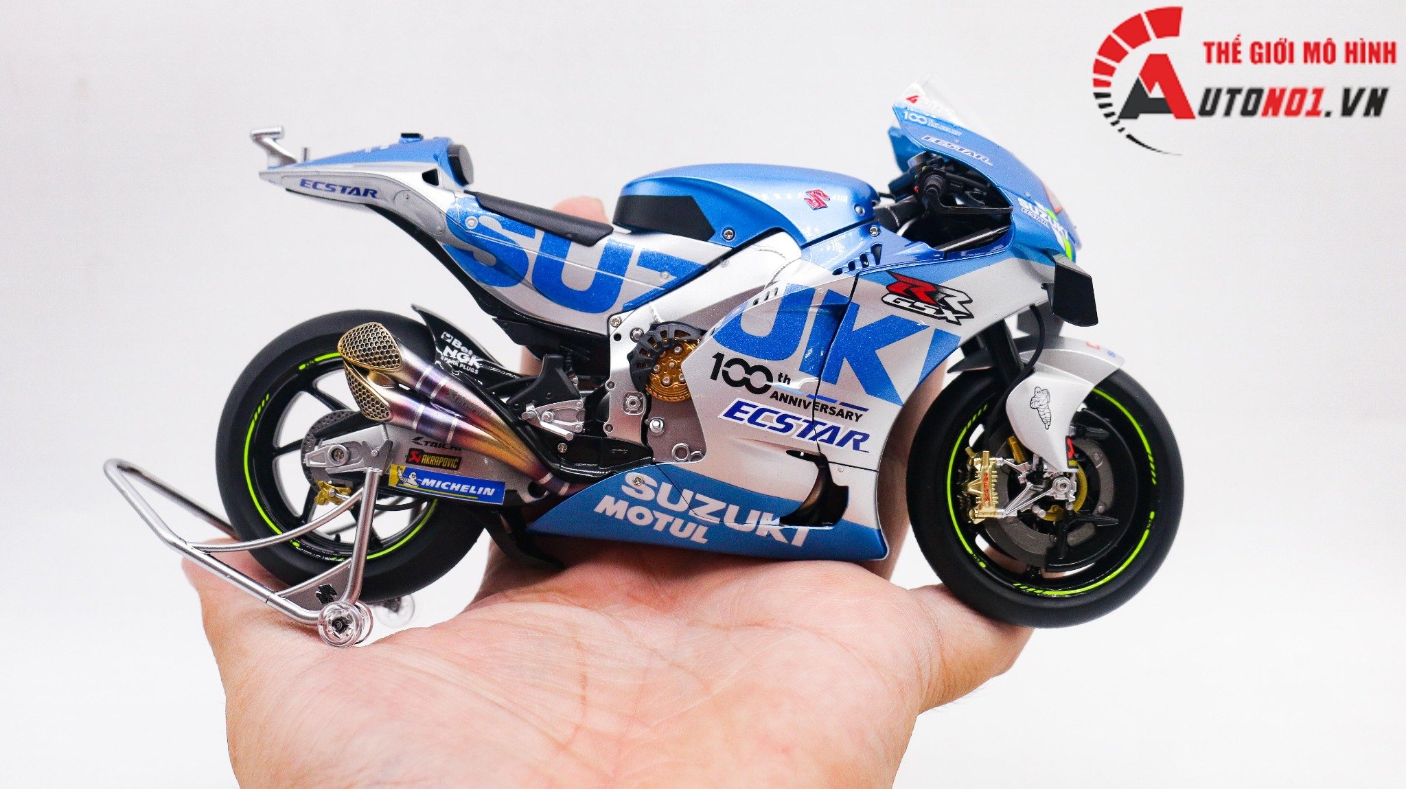  Mô hình xe cao cấp Suzuki Team Ecstar Gsx-Rr 2020 1:12 Tamiya D218A 