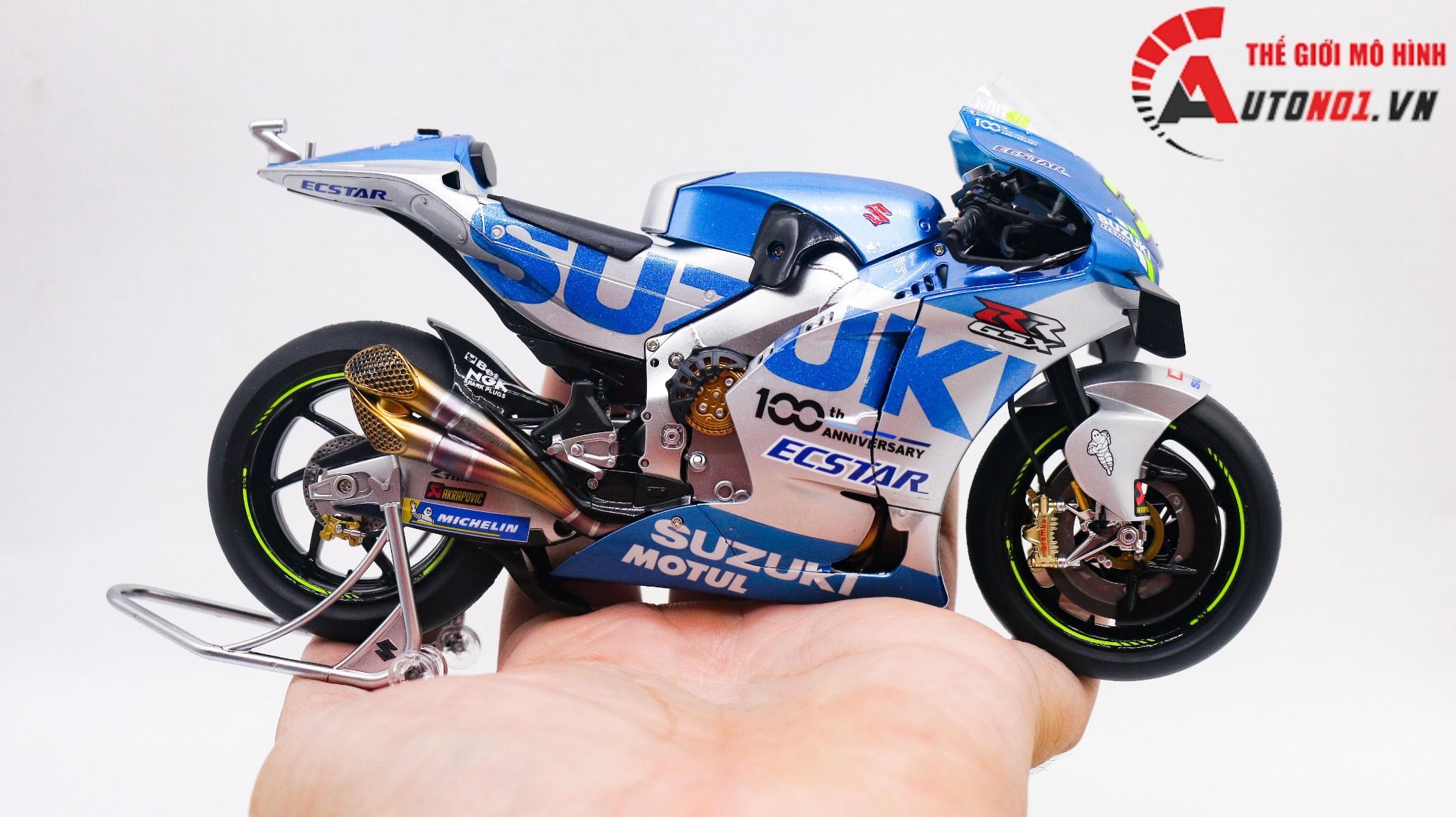  Mô hình xe cao cấp Suzuki Team Ecstar Gsx-Rr 2020 1:12 Tamiya D218A 