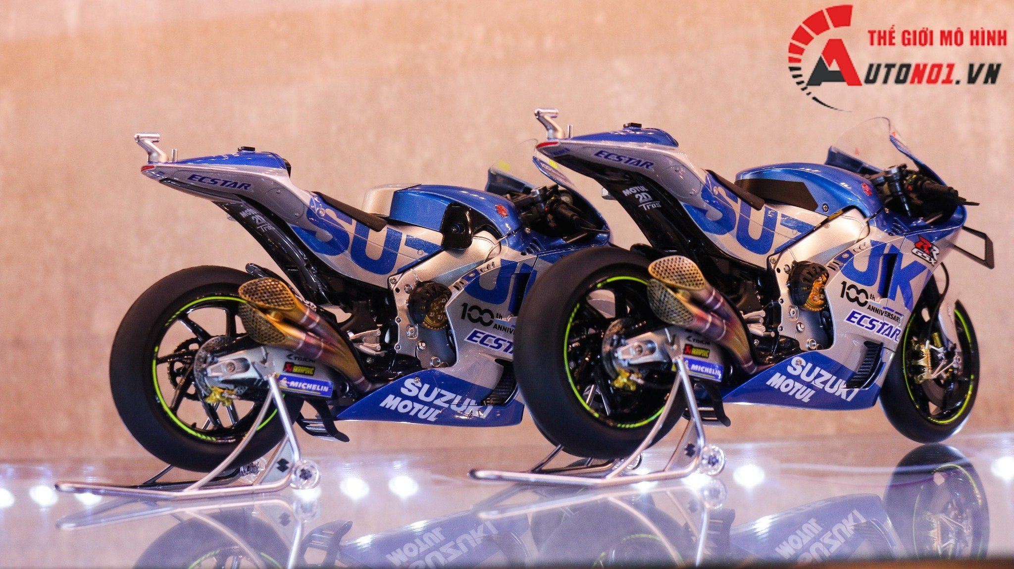  Mô hình xe cao cấp Suzuki Team Ecstar Gsx-Rr 2020 1:12 Tamiya D218A 