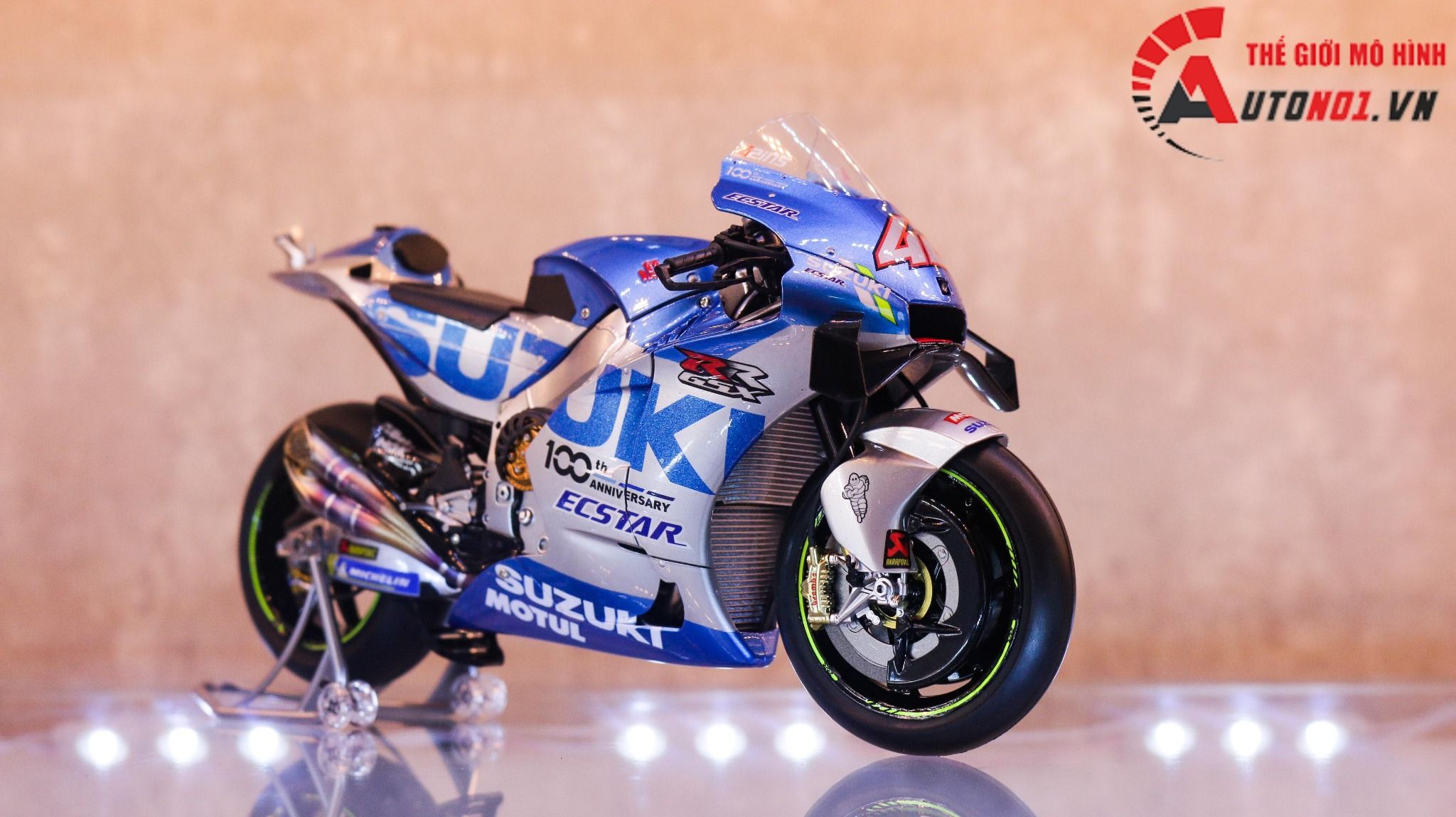  Mô hình xe cao cấp Suzuki Team Ecstar Gsx-Rr 2020 1:12 Tamiya D218A 