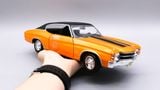  Mô hình xe Chevrolet Chevelle Ss454 Sport Coupe Orange 1:18 Maisto 1971 