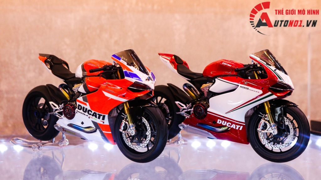 MÔ HÌNH SIÊU XE DUCATI 1199 PANIGALE NEON NỒI KHÔ 1:12 TAMIYA D219