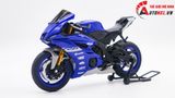  Mô hình xe độ Yamaha R6 Blue Pô Akrapovic 1:12 Autono1 Welly D207E 