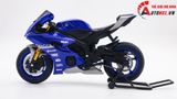  Mô hình xe độ Yamaha R6 Blue Pô Akrapovic 1:12 Autono1 Welly D207E 