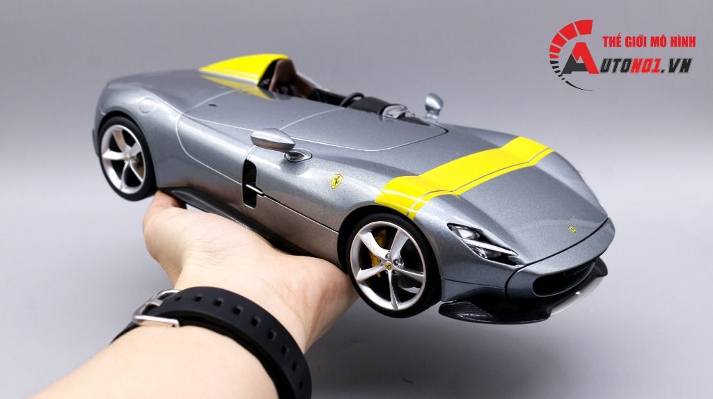  Mô hình xe Ferrari Monza Sp1 Sports 1:18 Bburago 6836 