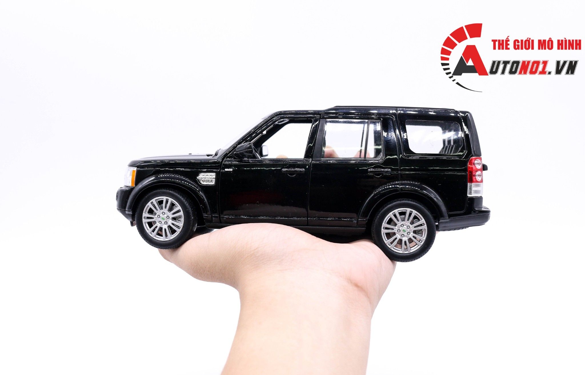  Mô hình Land Rover Discovery 4 Black 1:24 Welly 4399 