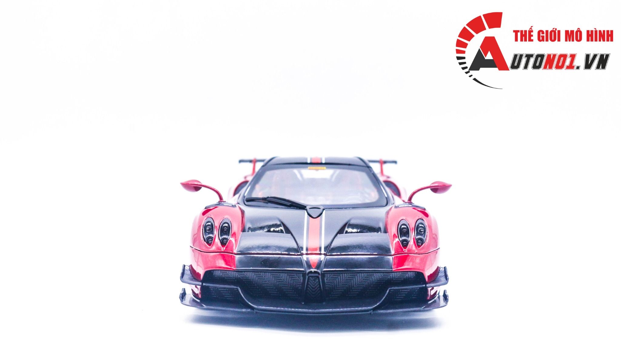  Mô hình siêu xe Pagani Huayra BC mui trần tháo rời được 1:18 Alloy Model OT221 